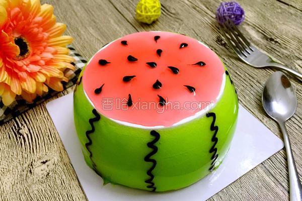 西瓜水果蛋糕