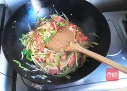 番茄炒土豆丝的做法图解2