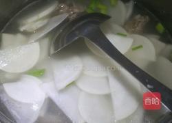 白萝卜排骨汤的做法图解4