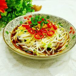 凉拌绿豆芽的做法[图]