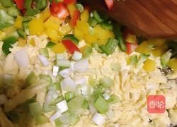 彩椒炒蛋的做法图解7