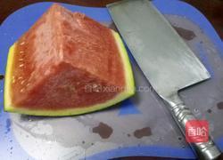 甘梅西瓜的做法图解2