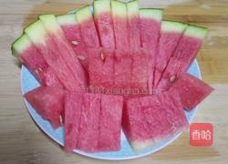 甘梅西瓜的做法图解3