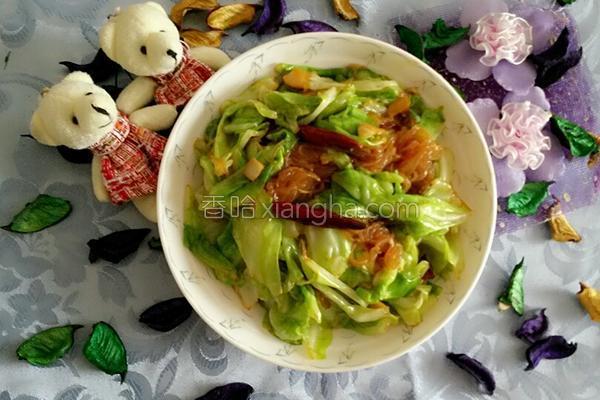 粉丝卷心菜