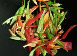 双椒炒墨鱼的做法图解5