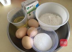 蓝莓戚风蛋糕。的做法图解1