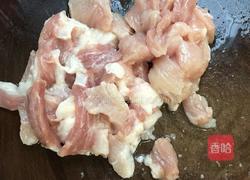 菠萝炒肉的做法图解3