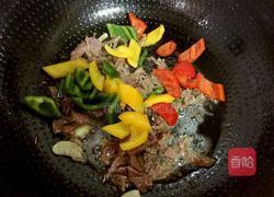 彩椒炒牛肉的做法图解6