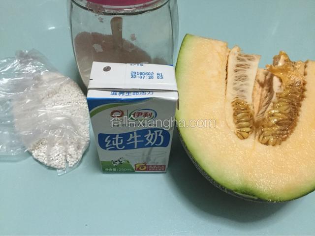 准备好所有的材料