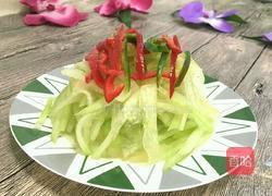 双椒拌西瓜皮的做法图解7