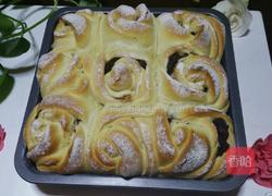 玫瑰豆沙包的做法图解9