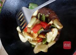 彩椒烧茄子的做法图解7
