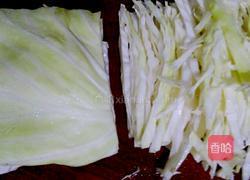 卷心菜糊籽面的做法图解3