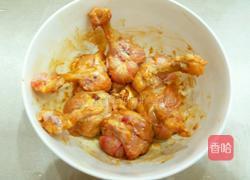 哈密瓜棒棒鸡的做法图解3