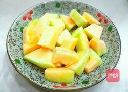 哈密瓜棒棒鸡的做法图解5