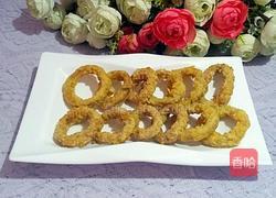 DIYの香酥鱿鱼圈的做法图解8