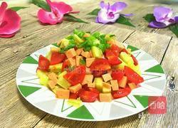 圣女果炝拌二丁的做法图解6