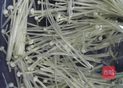 金针菇#红油金针菇的做法图解1