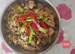 嫩姜炒鸡的做法图解5