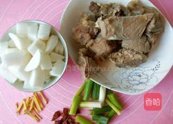 白萝卜炖尾骨的做法图解4