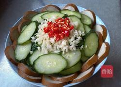 黄瓜拌素鸡的做法图解4