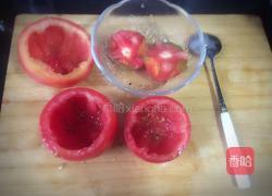 西兰花番茄酿肉的做法图解4