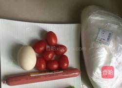 爱心圣女果煎饼的做法图解1