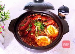 牛肉烤肠蔬菜面的做法图解8