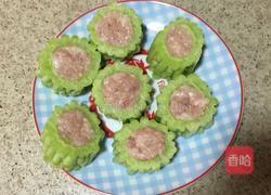 豉汁酿苦瓜的做法图解5