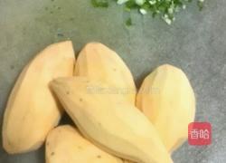 蚝油红薯的做法图解2