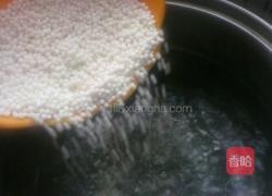 抹茶西米糕的做法图解2