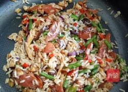 炒糯米饭的做法图解6