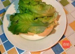 培根生菜鸡蛋卷的做法图解4