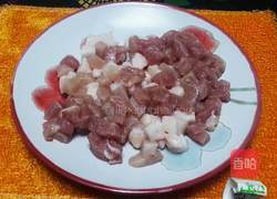 青豆肉丁的做法图解4