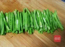 豆角丝炒肉的做法图解3