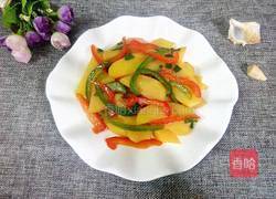 彩椒炒土豆片的做法图解6