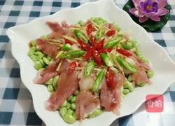 鲜猪肉蒸毛豆的做法图解8