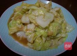 豆酱包菜的做法图解7