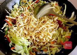 卷心菜辣炒豆腐皮的做法图解13