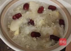 雪梨银耳薏米羹的做法图解7