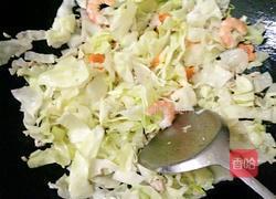 卷心菜炒虾仁的做法图解6