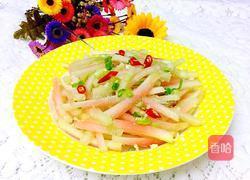 凉拌西瓜皮的做法图解4