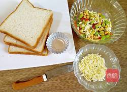 花式烤土司片的做法图解2