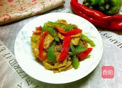 彩椒炒肉卷的做法图解9