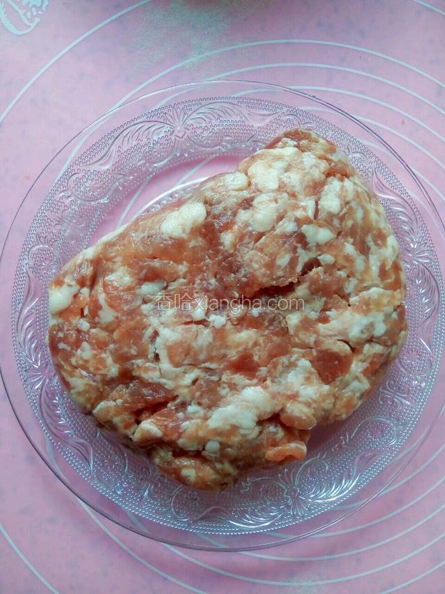 准备好食材