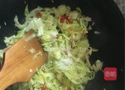 卷心菜炒荞麦面的做法图解8