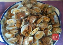红烧蒜香花蛤的做法图解3