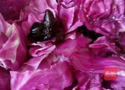 虾仁炒紫甘蓝的做法图解5