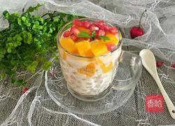 椰汁芒果西米露的做法图解8