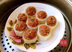 肉酿白萝卜的做法图解7